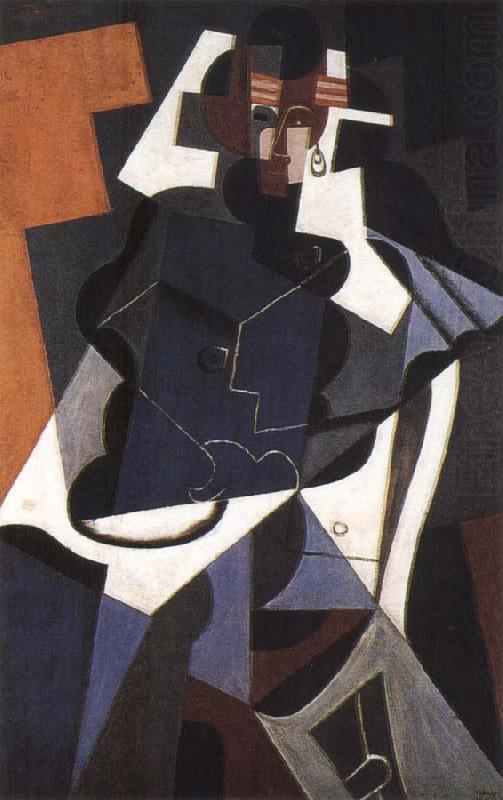 The fem portrait of the whole body, Juan Gris